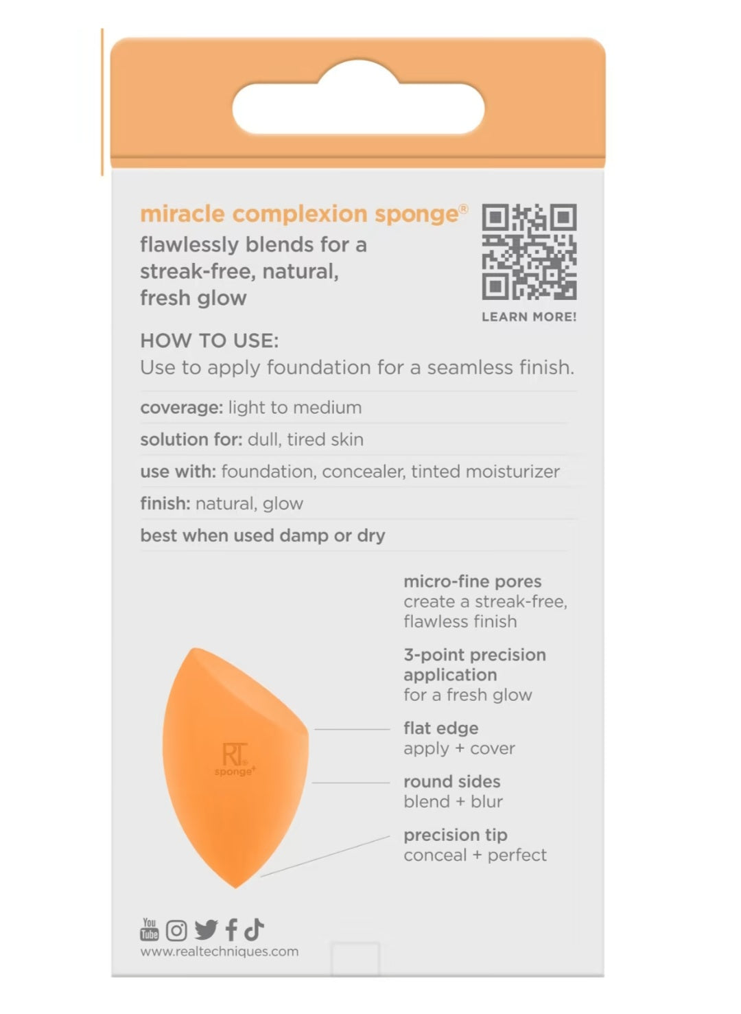 Real Techniques, Miracle Complexion Sponge