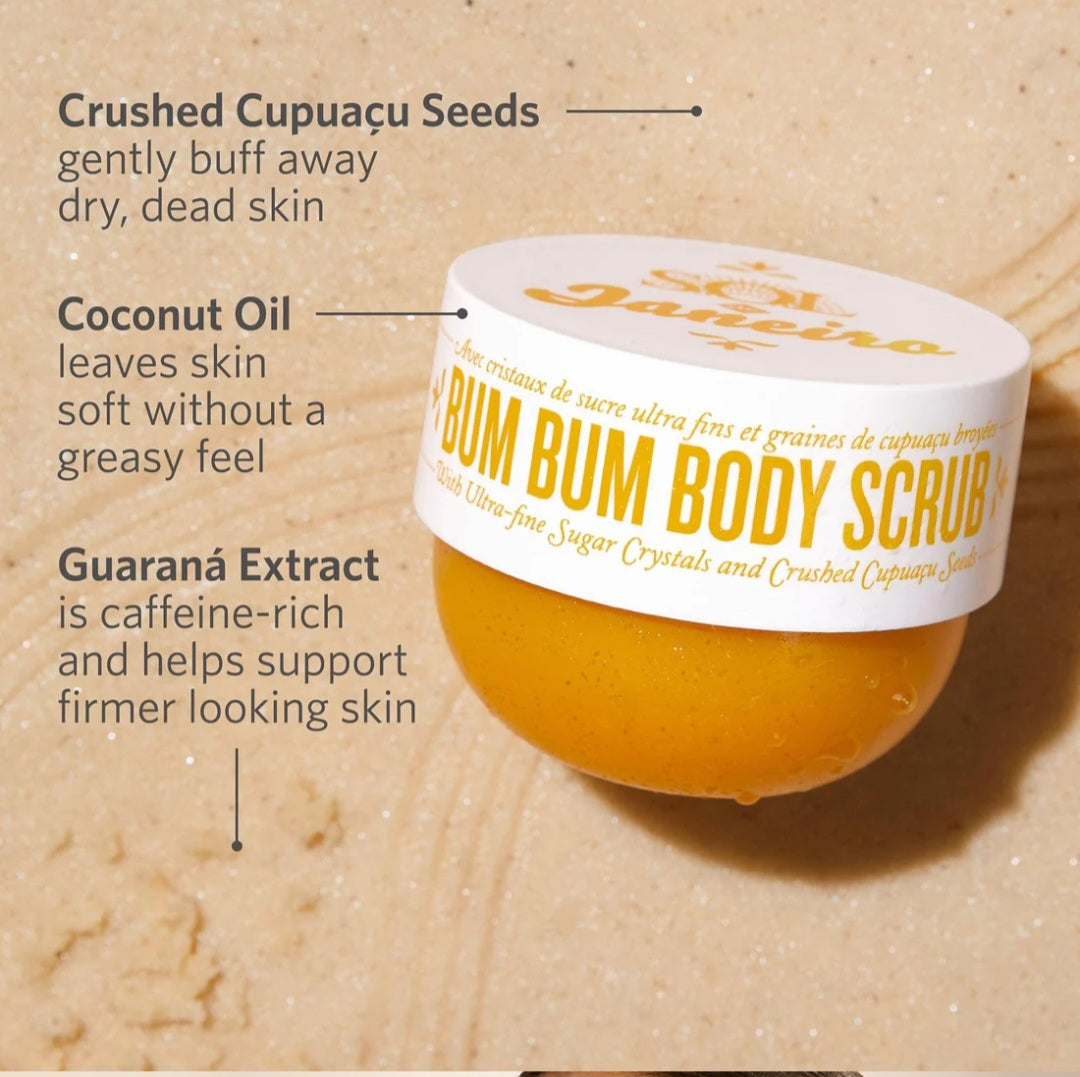 Sol de Janeiro
Bum Bum Body Scrub