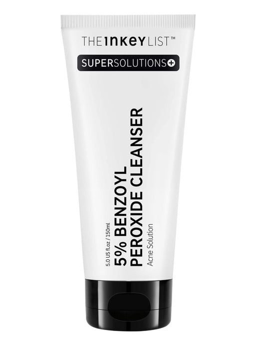The INKEY List
Super Solutions 5% Benzoyl Peroxide Cleanser Acne Solution