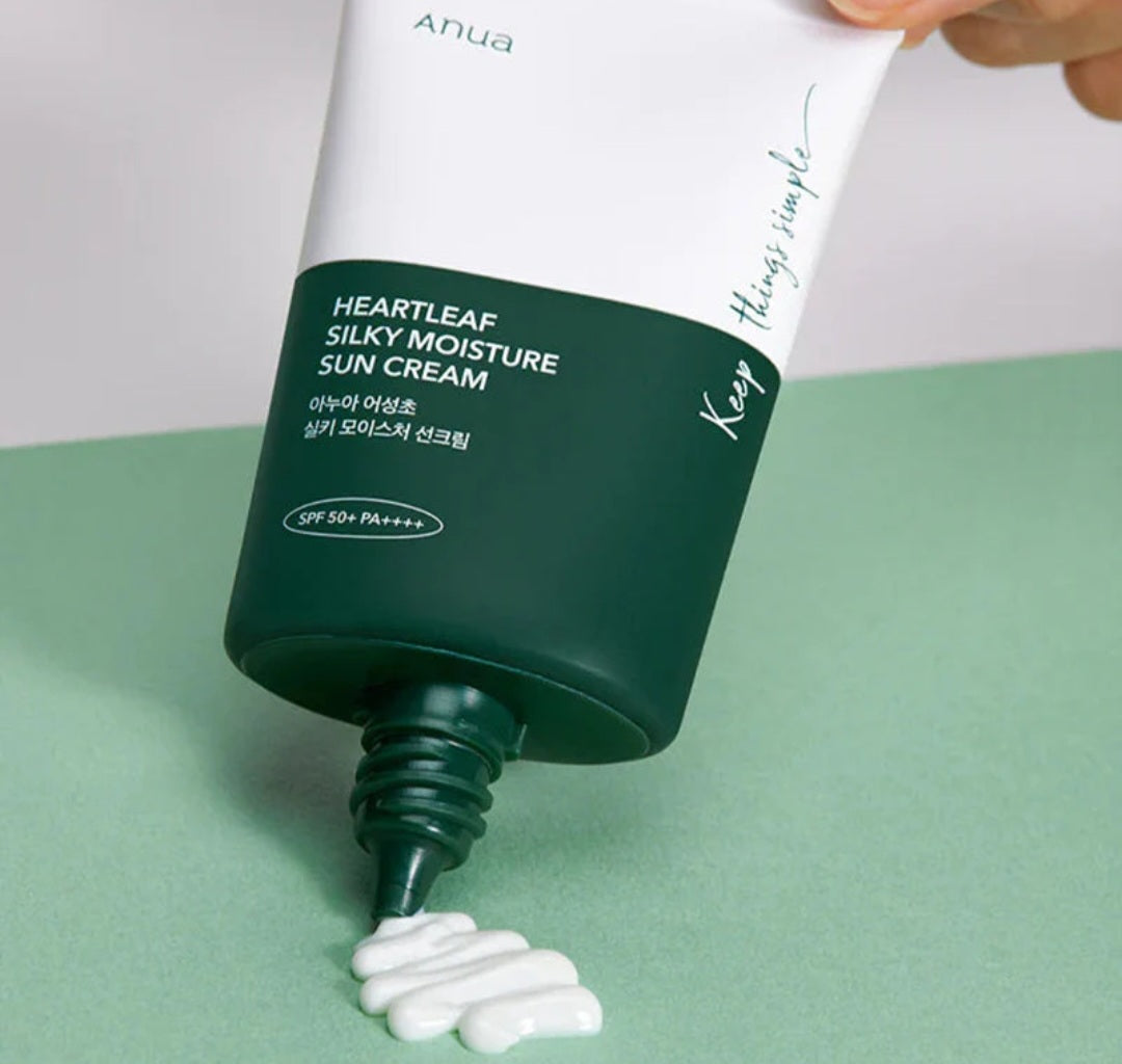 Anua
Heartleaf Silky Moisture Sun Cream