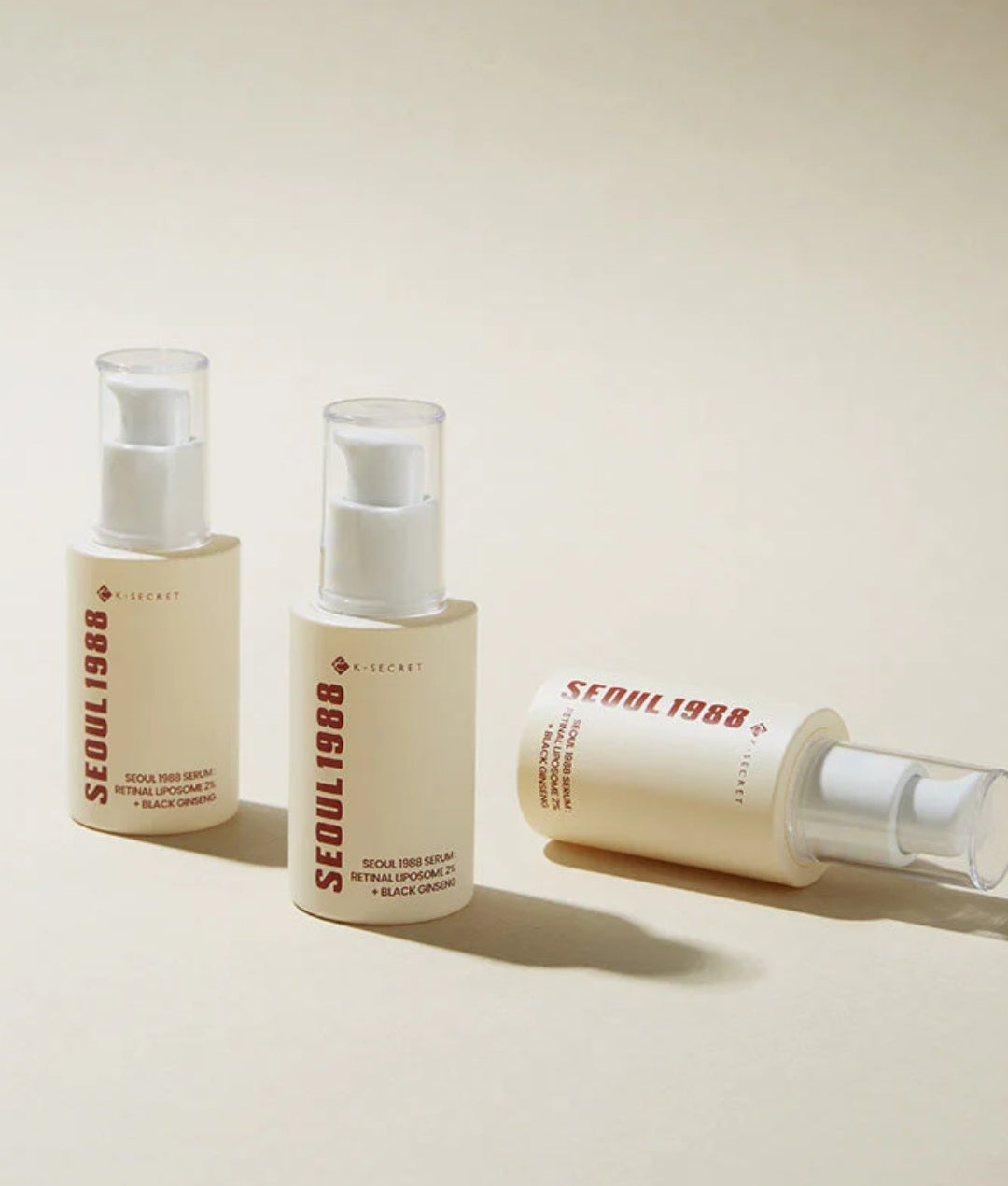 K-SECRET
SEOUL 1988 Serum : Retinal Liposome 2% + Black Ginseng