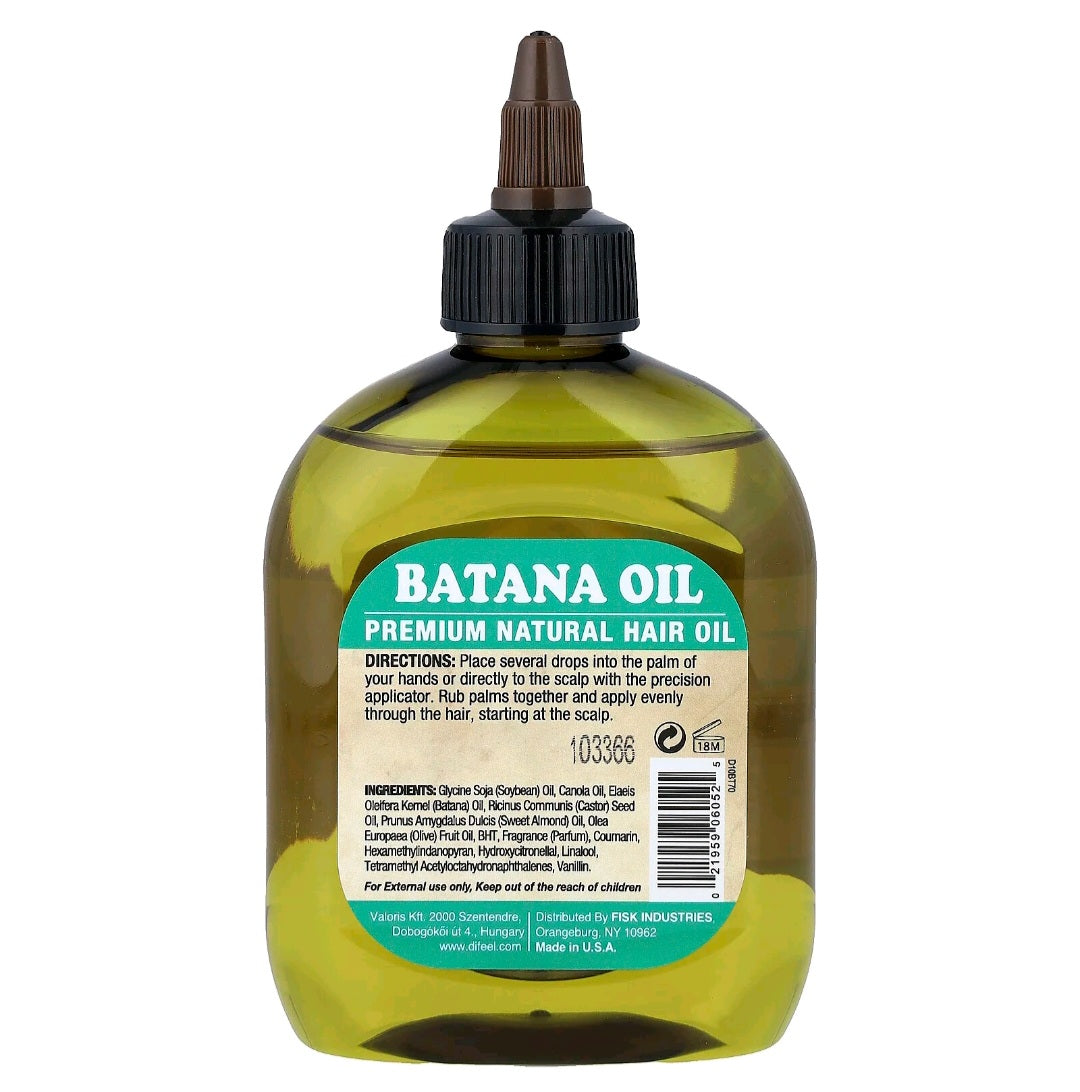Difeel Batana Premium Hair Oil, 7.1 OZ ( 210 ml)
