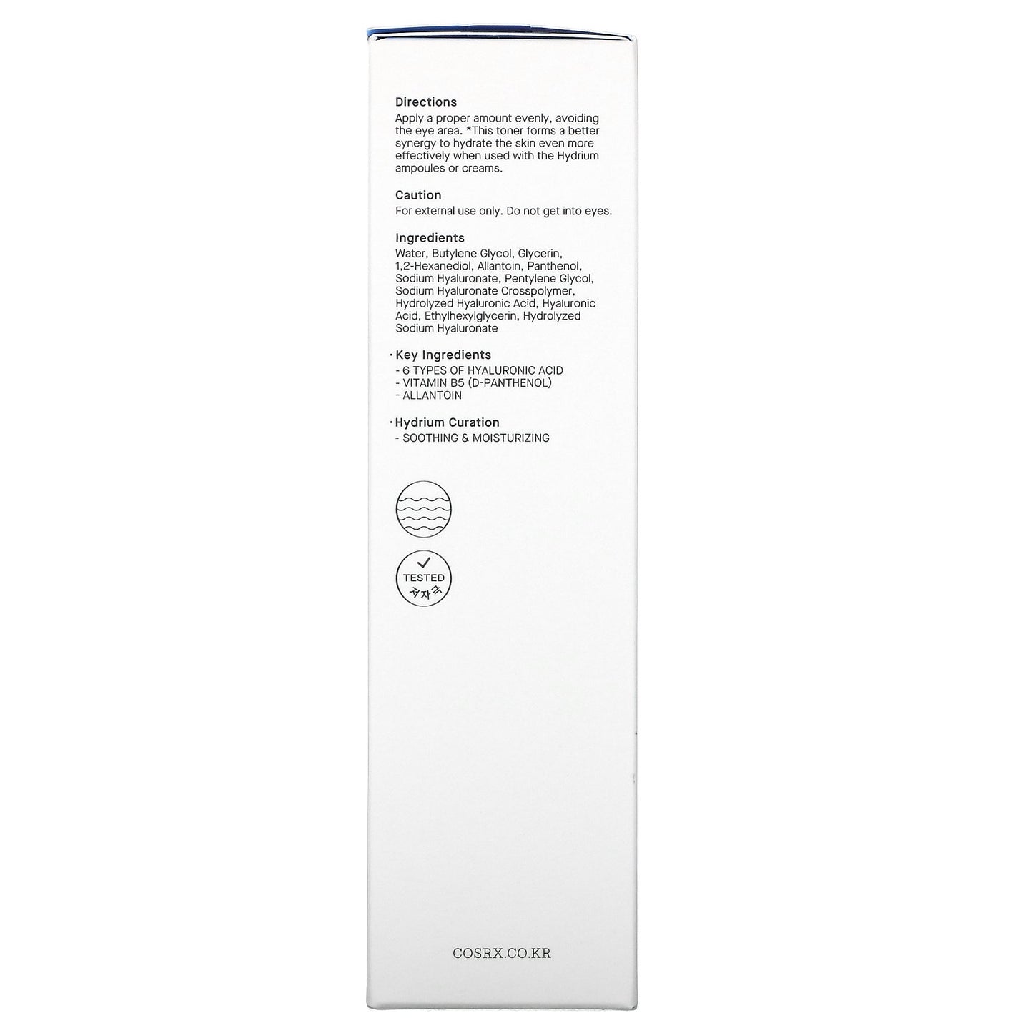 Cosrx, Hydrium Watery Toner