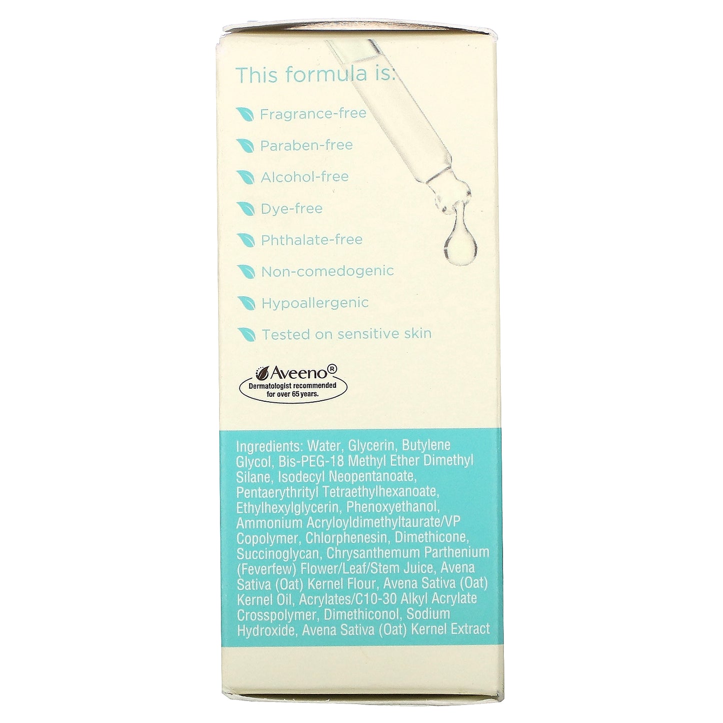 Aveeno, Calm + Restore For Sensitive Skin, Triple Oat Serum