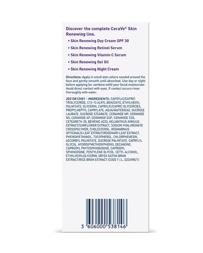 Cerave, Skin Renewing Gel Oil