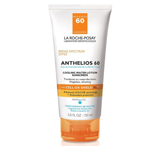 La Roche-Posay, Anthelios Cooling Water Sunscreen Lotion, SPF 60
