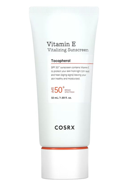 Cosrx, Vitamin E, Vitalizing Sunscreen, SPF 50+, 1.69 fl oz (50 ml)