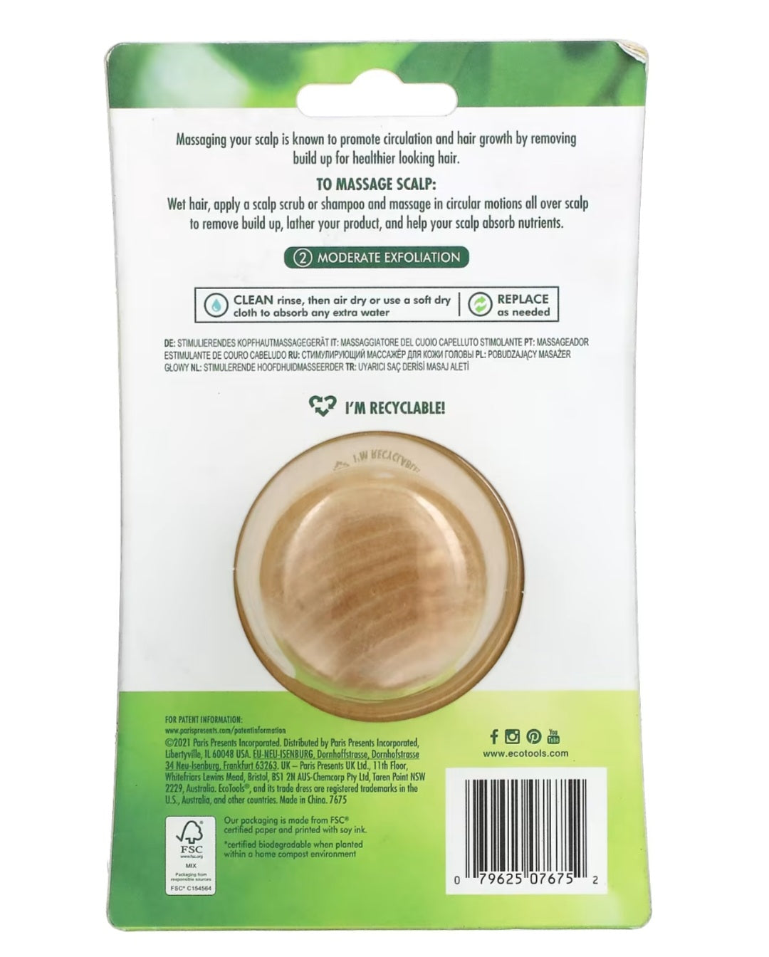 EcoTools
Stimulating Scalp Massager, 1 Count