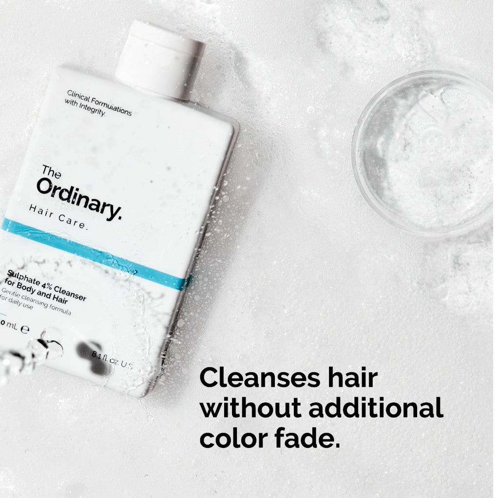 The Ordinary Sulphate 4% Shampoo Cleanser for Body & Hair