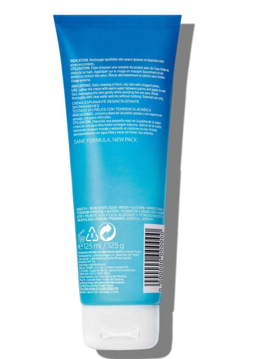 La Roche-Posay EFFACLAR CREAM CLEANSER FOR OILY SKIN