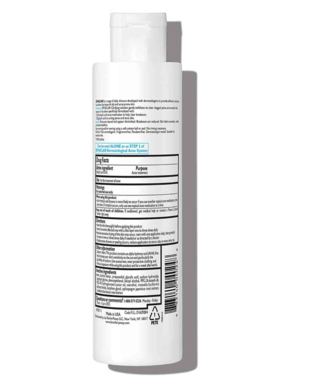 La Roche-Posay EFFACLAR CLARIFYING SOLUTION ACNE TONER