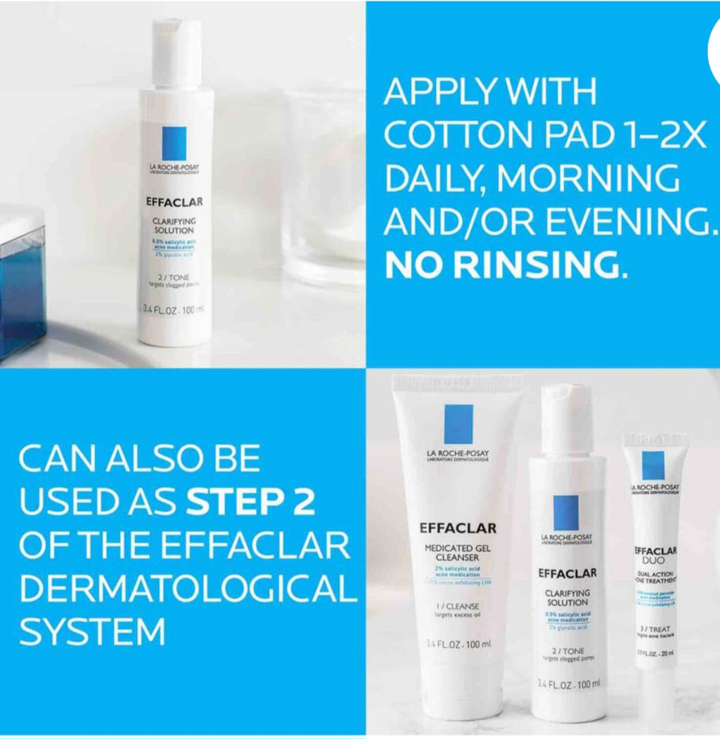 La Roche-Posay EFFACLAR CLARIFYING SOLUTION ACNE TONER