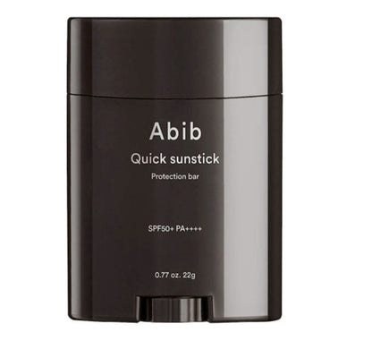 Abib
Quick Sunstick, Protection Bar, SPF 50+ PA++++, 0.77 oz (22 g)