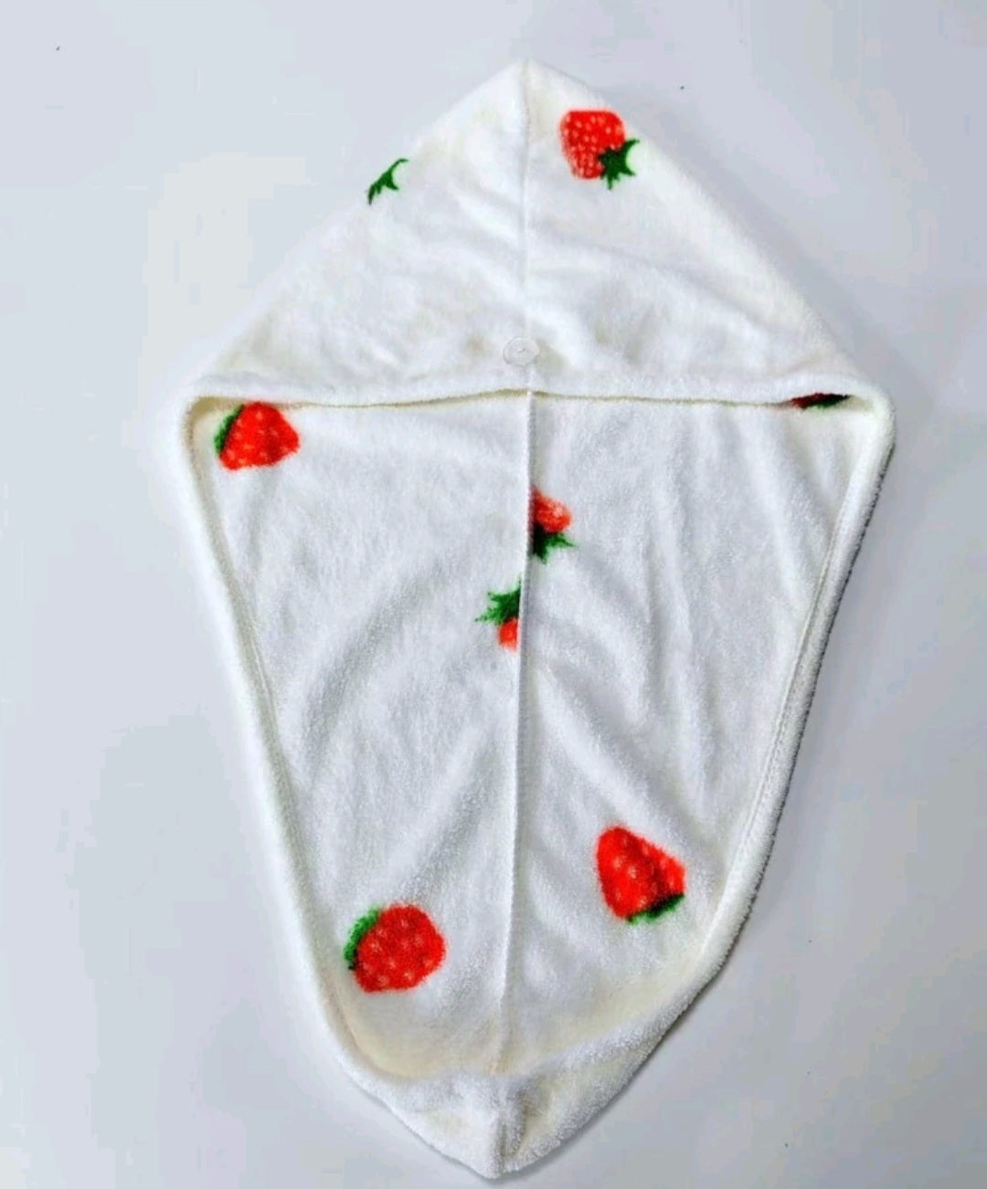 Strawberry Pattern Hair Drying Cap