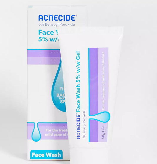 Acnecide Face Wash Treatment with Benzoyl Peroxide