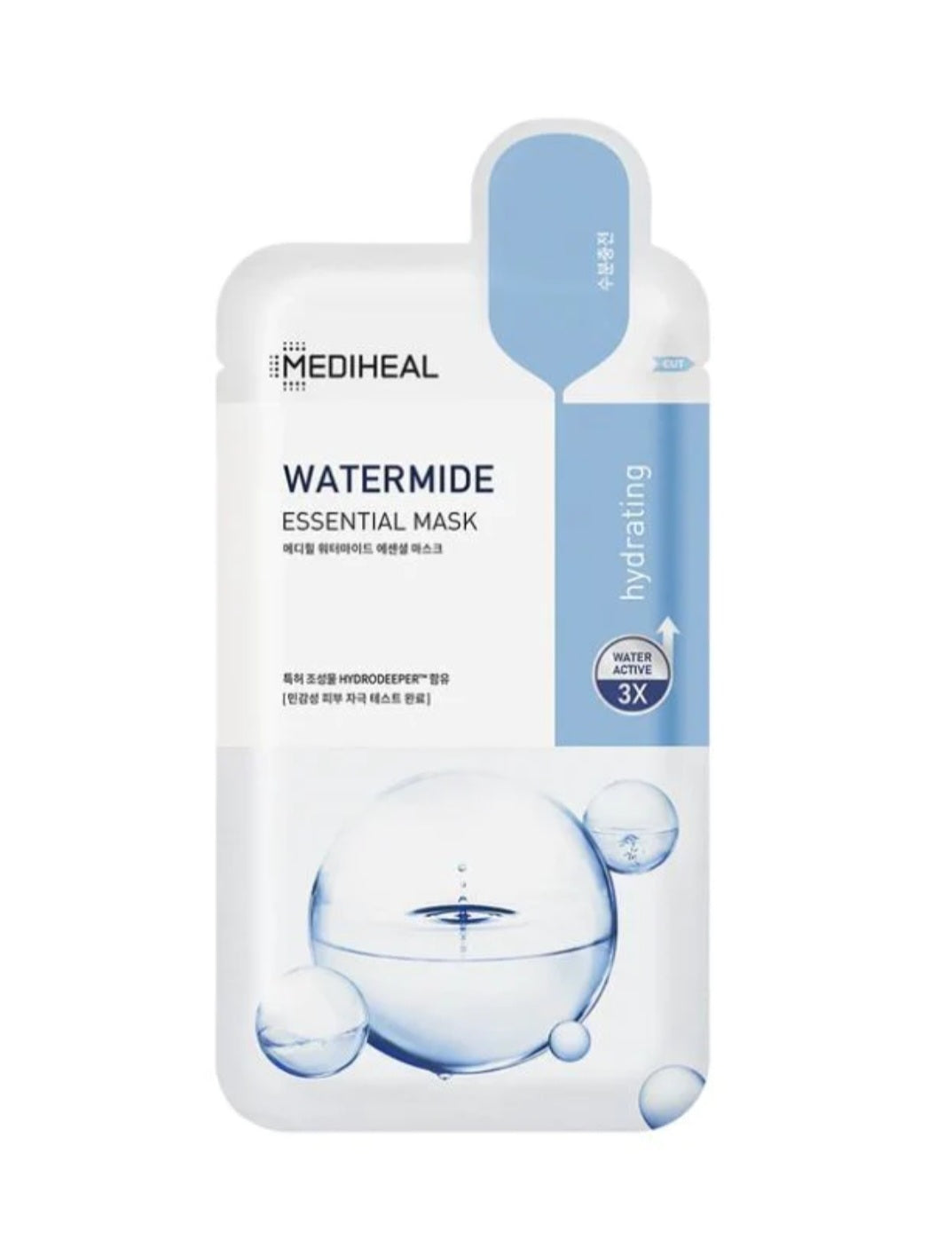 Mediheal
Watermide, Essential Beauty Mask, 1 Sheet, 0.81 fl oz (24 ml)