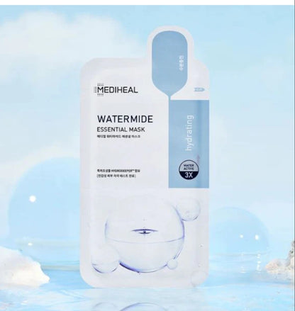 Mediheal
Watermide, Essential Beauty Mask, 1 Sheet, 0.81 fl oz (24 ml)