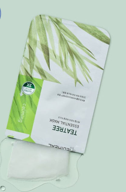 Mediheal
Tea Tree Essential Beauty Mask, 1 Sheet, 0.81 fl oz (24 ml)