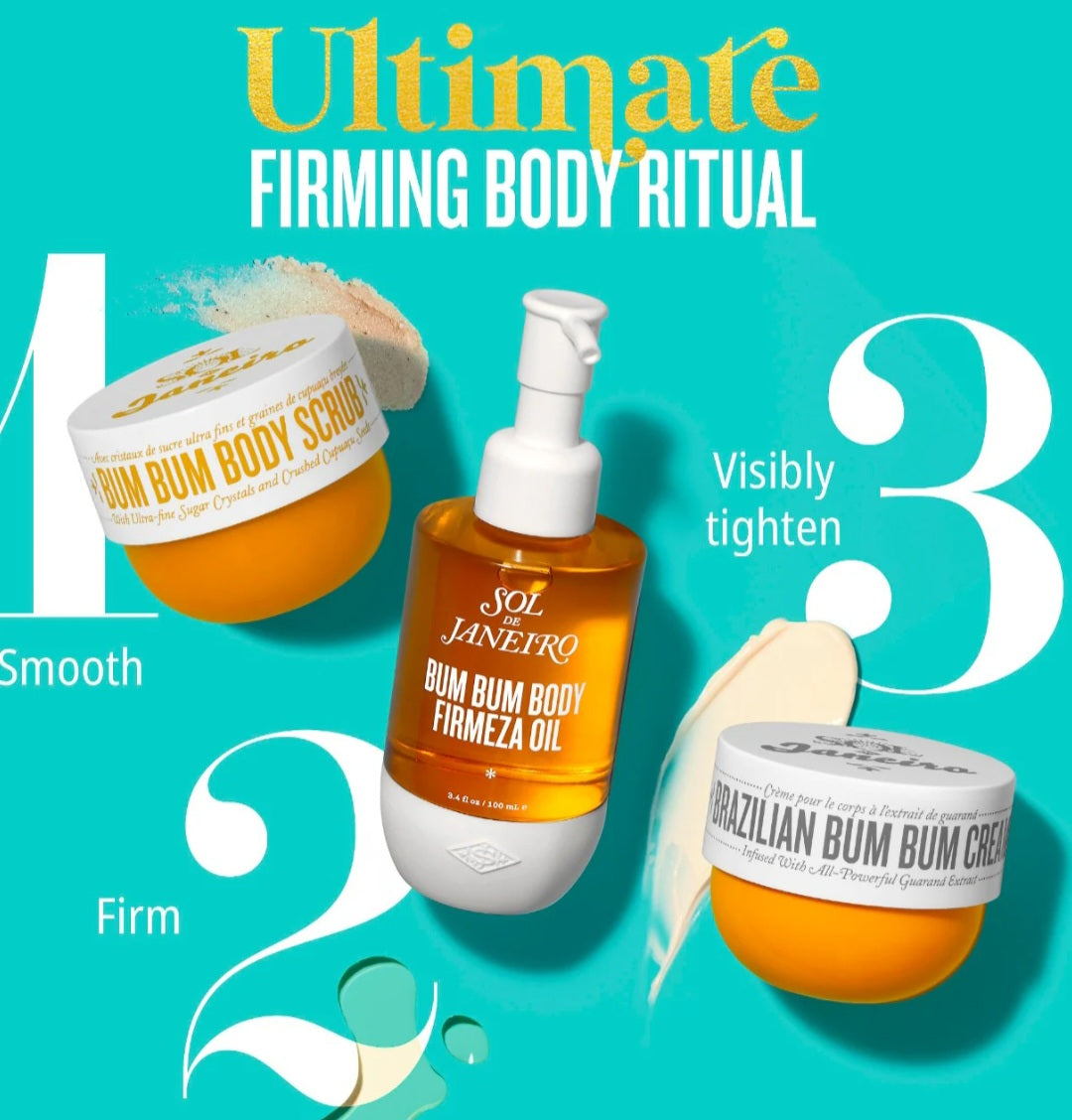 Sol de Janeiro
Bum Bum Firmeza Firming & Debloating Body Oil