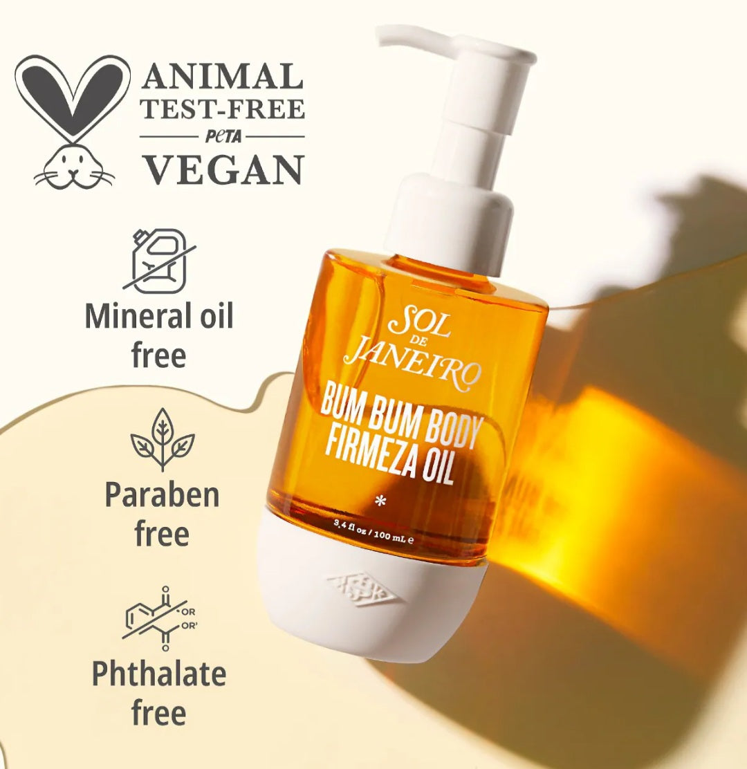 Sol de Janeiro
Bum Bum Firmeza Firming & Debloating Body Oil