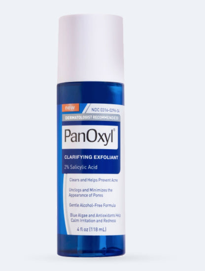 PanOxyl
Clarifying Exfoliant with 2% Salicylic Acid