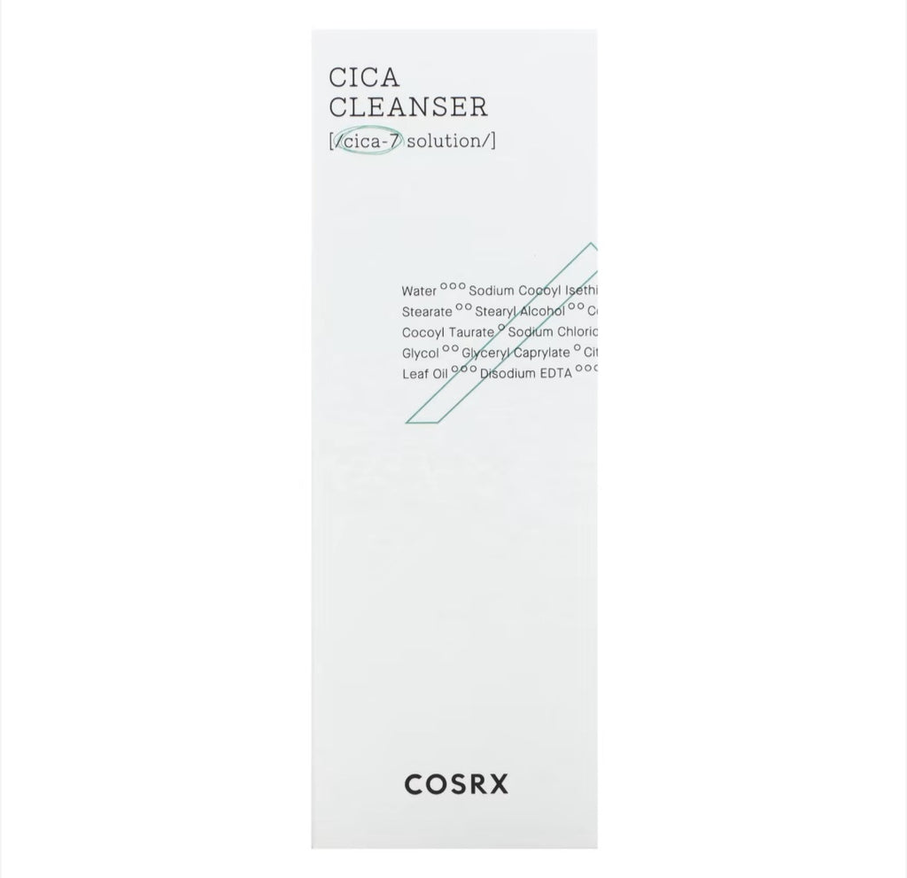 CosRx
Cica Cleanser, Cica-7 Solution, 5.07 fl oz (150 ml