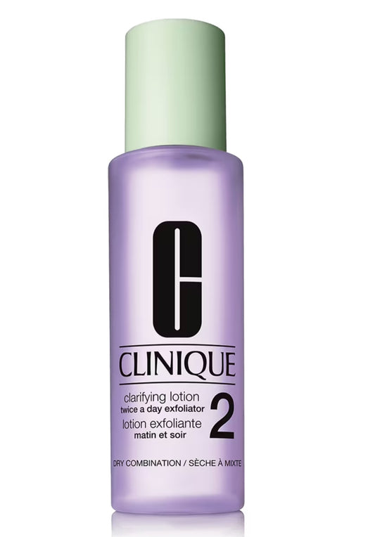 Clinique Clarifying Lotion 2 – for Dry Combination Skin