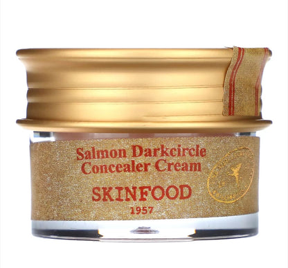 SKINFOOD
Salmon Darkcircle Concealer Cream, No.1 Salmon Blooming, 0.35 oz (10 g)