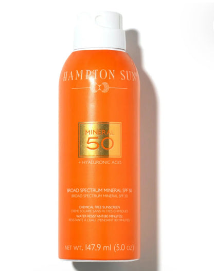 HAMPTON SUN
SPF 50 Mineral Mist