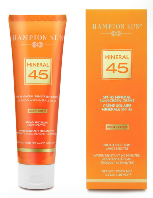 HAMPTON SUN
SPF 45 Mineral Crème for Body