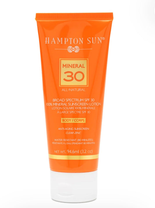 HAMPTON SUN
SPF 30 Anti-Aging Mineral Lotion