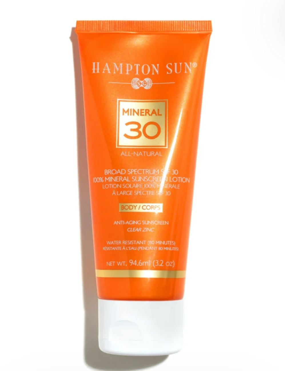 HAMPTON SUN
SPF 30 Anti-Aging Mineral Lotion