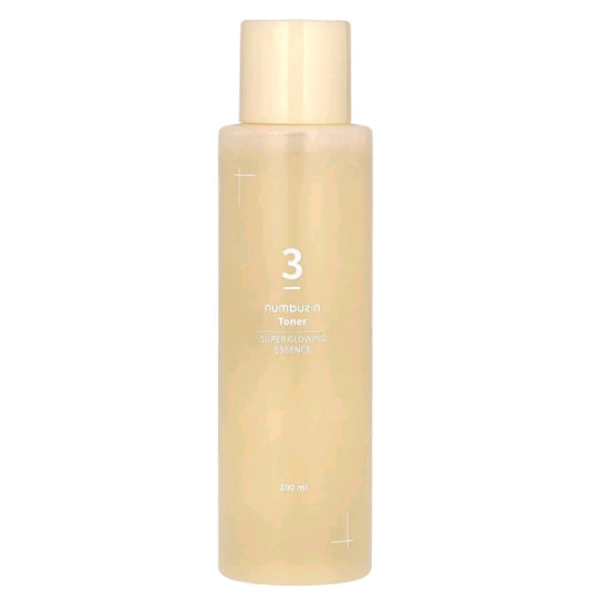 Numbuzin Super Glowing Essence Toner, No. 3, 6.76 fl oz (200 ml)