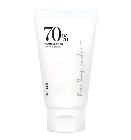 Anua Heartleaf 70% Soothing Cream, 3.38 fl oz (100 ml)