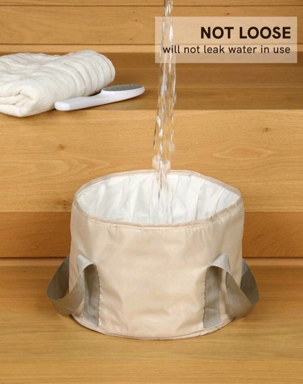 Foldable Foot Spa Soaking Bag Portable