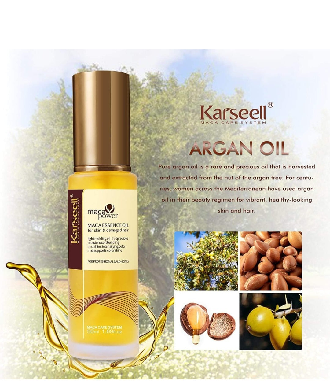 Karseell Moroccan Argan Oil
