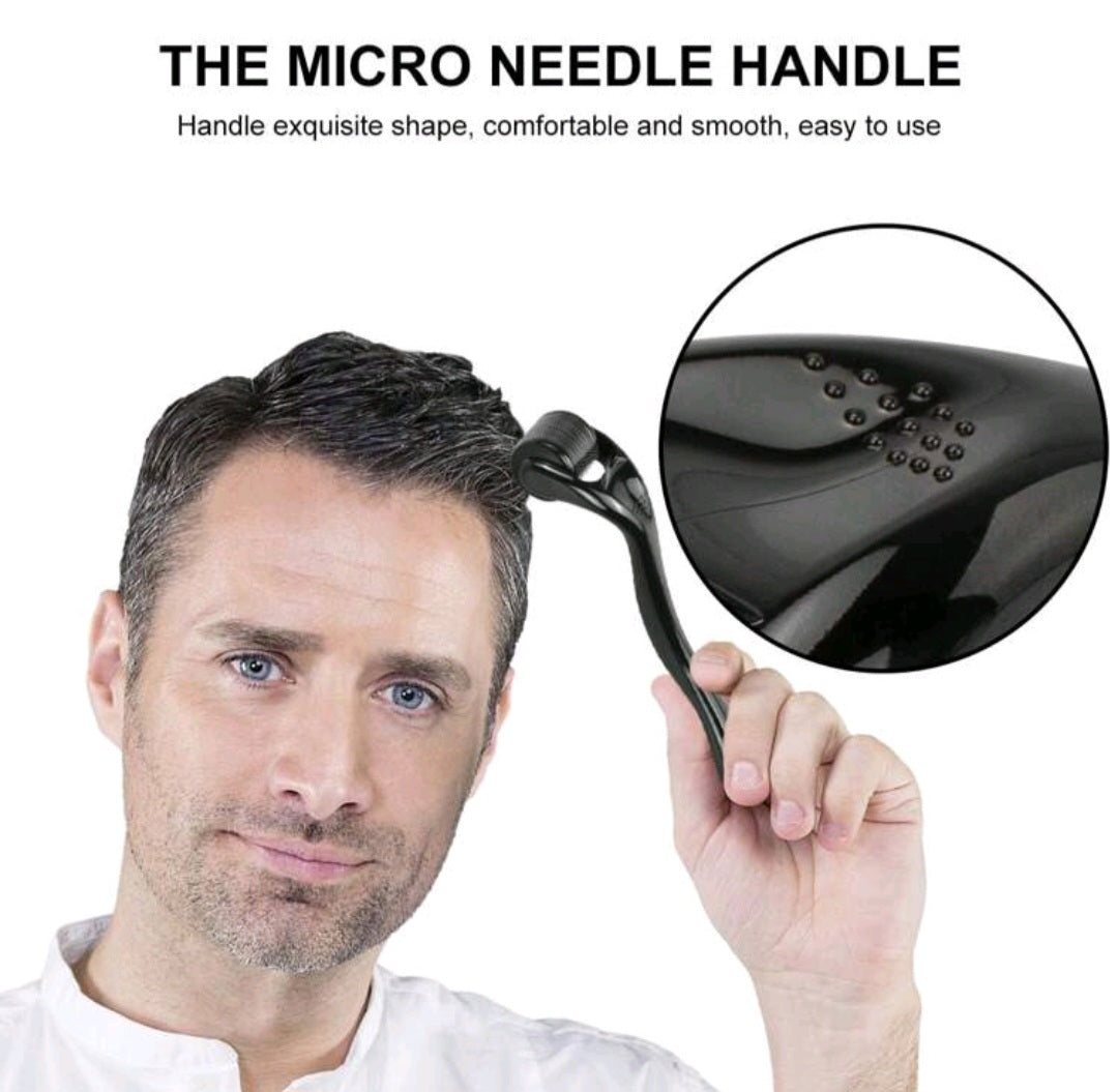 Derma Roller For Skin,Beard & Hair Micro-Needling Derma Roller For Hair Re- Growth