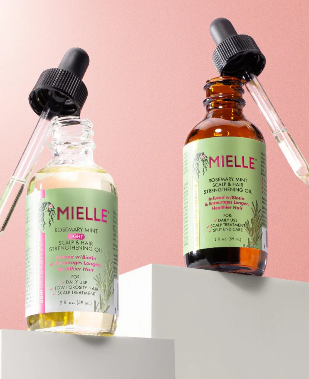 Mielle Rosemary Mint Light Scalp & Hair Strengthening Oil