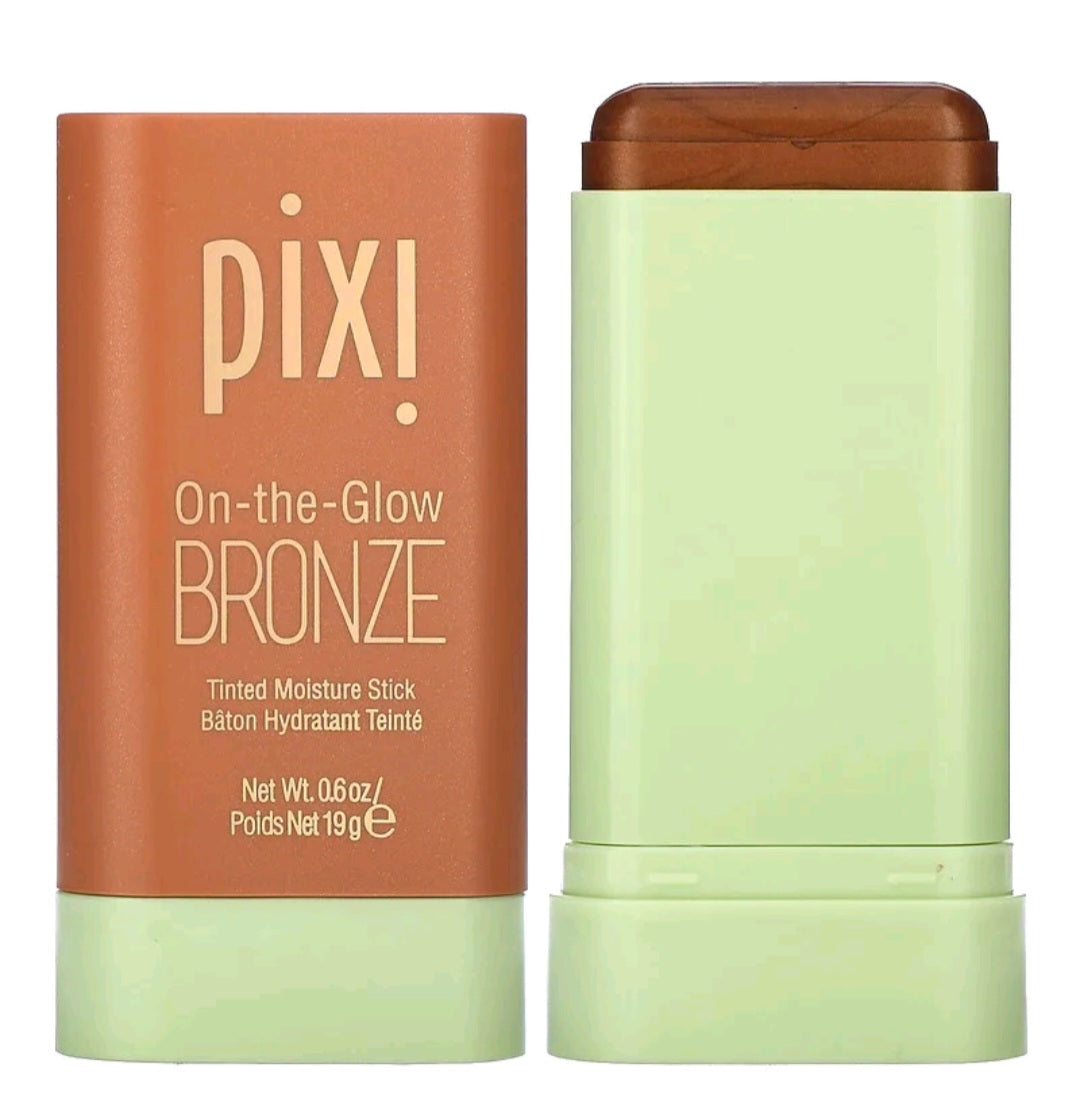 Pixi Beauty On-the-Glow Bronze, Tinted Moisture Stick, Rich Glow, 0.6 oz (19 g)