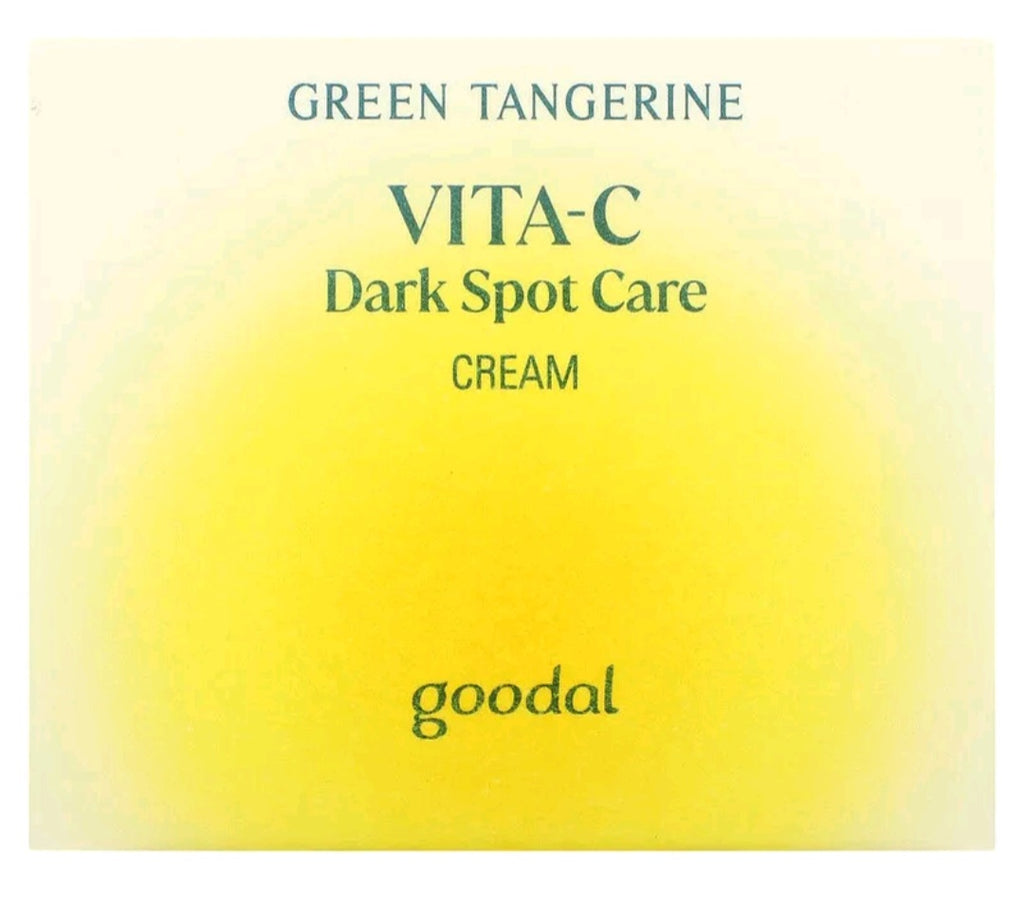 Goodal Green Tangerine Vita C Dark Spot Care Cream, 1.69 fl oz (50 ml)