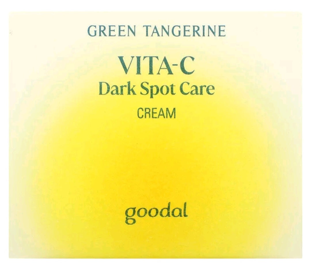 Goodal Green Tangerine Vita C Dark Spot Care Cream, 1.69 fl oz (50 ml)