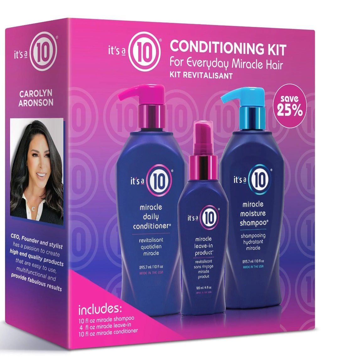 It's a 10 Haircare IT’S A 10 MIRACLE CONDITIONING TRIO KIT