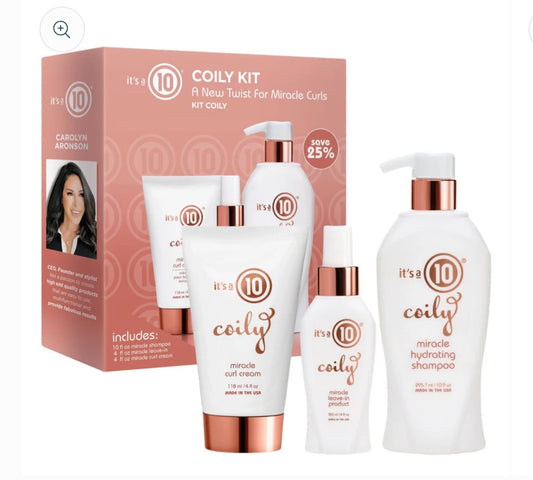 It’s a 10 Haircare Coily Kit