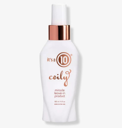 It's A 10 Haircare Coily Miracle Leave-In Product With 10 Benefits