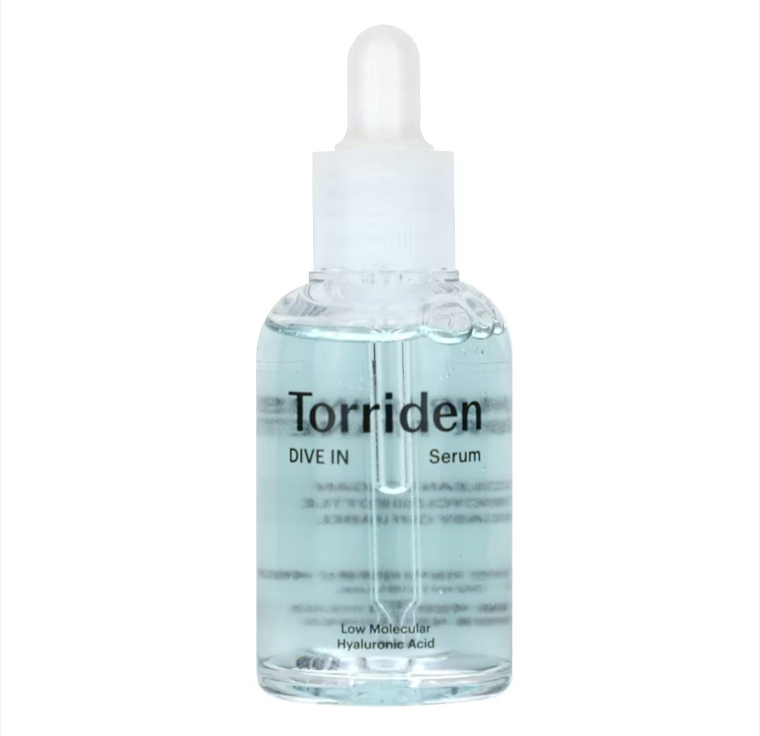 Torriden
Dive In, Low Molecular Hyaluronic Acid Serum, 1.69 fl oz (50 ml)