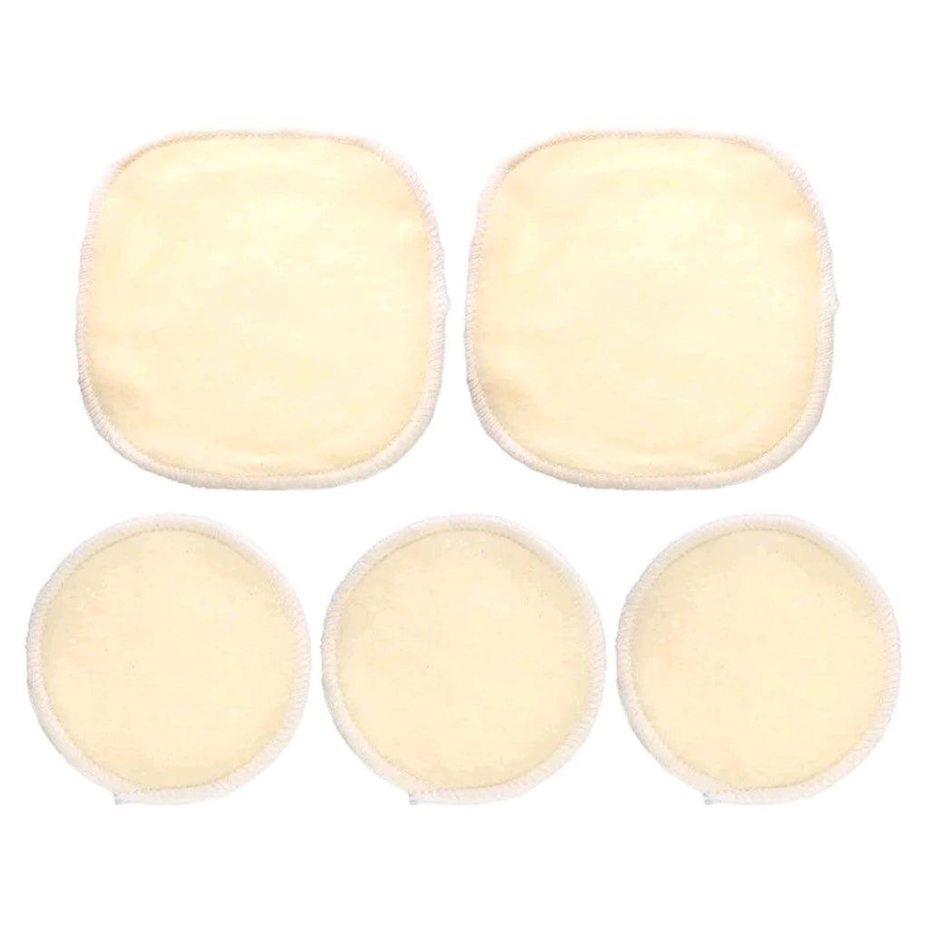 Afterspa Reusable Cotton Make Up Removers + Laundry Bag, 6 Piece Set