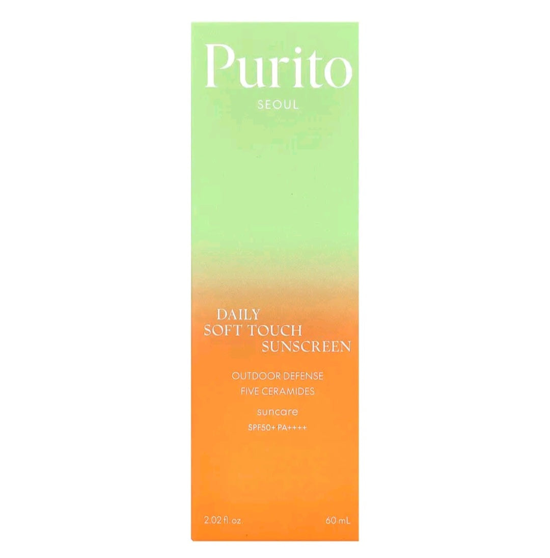 Purito Daily Soft Touch Sunscreen, SPF 50+, PA++++, 2.02 fl oz (60 ml)