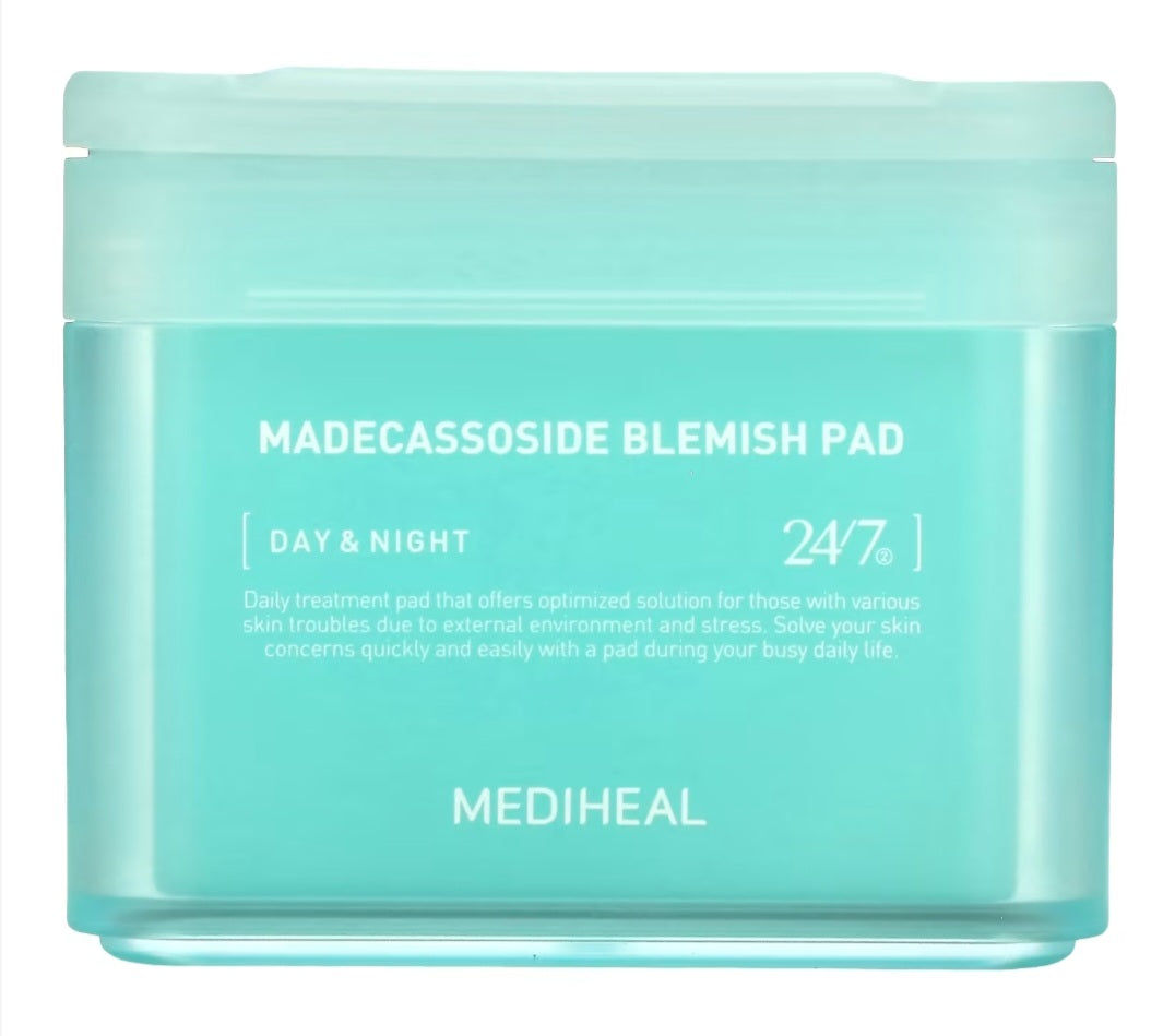 MEDIHEAL
Madecassoside Blemish Pad, 100 Pads, 5.74 fl oz (170 ml)