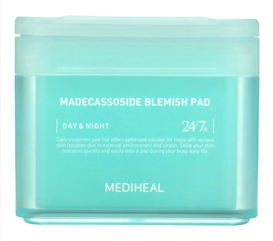 MEDIHEAL
Madecassoside Blemish Pad, 100 Pads, 5.74 fl oz (170 ml)