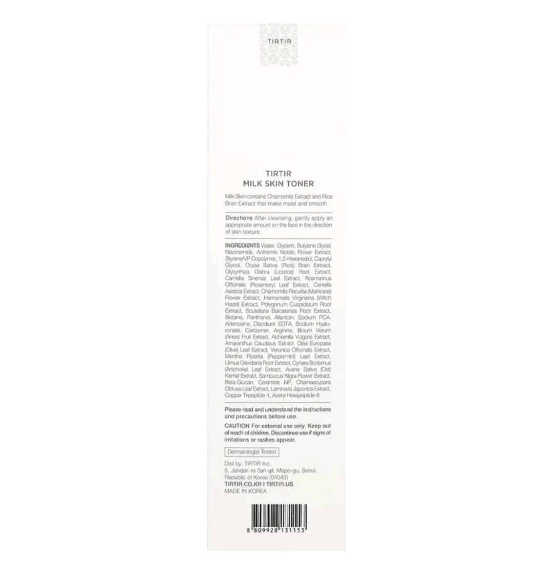 TIRTIR Milk Skin Toner, 5.07 fl oz (150 ml)